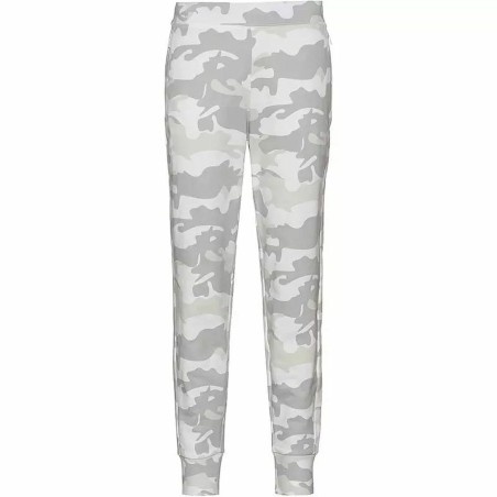 Pantalón Largo Deportivo Calvin Klein Printed Mujer Blanco