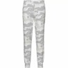 Pantalón Largo Deportivo Calvin Klein Printed Mujer Blanco