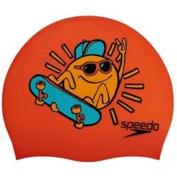 Gorro de Natación Junior Speedo 8-0838615955  Naranja