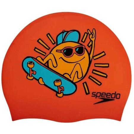 Gorro de Natación Junior Speedo 8-0838615955  Naranja