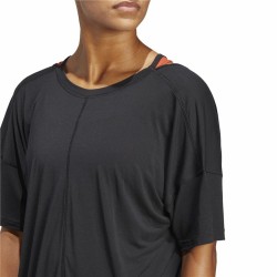 Camiseta de Manga Corta Mujer Adidas Studio Oversized Negro