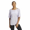 Camiseta de Manga Corta Mujer Adidas Studio Oversized Lila