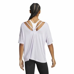 Camiseta de Manga Corta Mujer Adidas Studio Oversized Lila