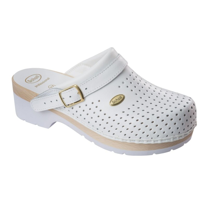 Zuecos Scholl Clog Blanco