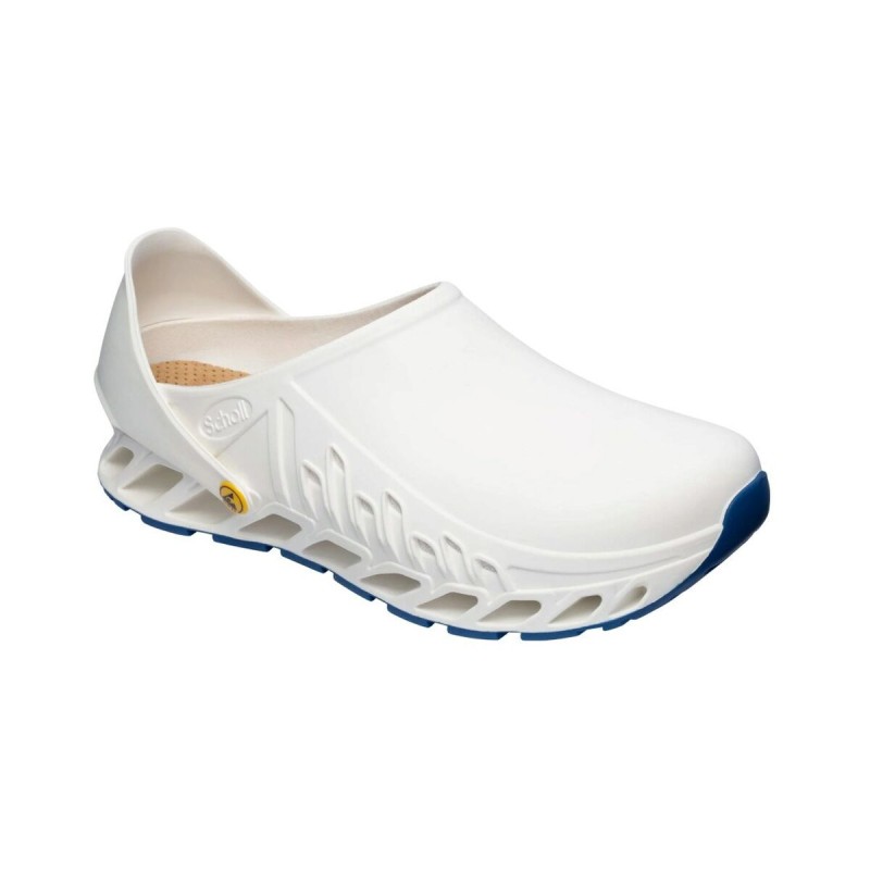 Zuecos Scholl Blanco