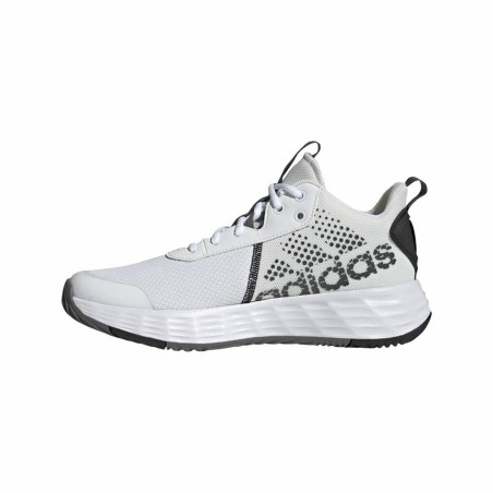 Zapatillas de Baloncesto para Adultos Adidas Ownthegame Blanco