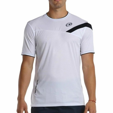 Camiseta de Manga Corta Hombre Bullpadel lucia  Blanco