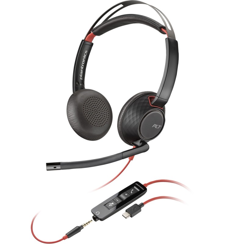 Auriculares con Micrófono Poly Blackwire 5220