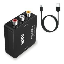 Repetidor de Señal HDMI - AV 3 x RCA