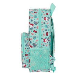 Mochila Escolar Hello Kitty Sea lovers Turquesa 26 x 34 x 11 cm