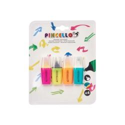 Set de Marcadores Fluorescentes Multicolor (12 Unidades)