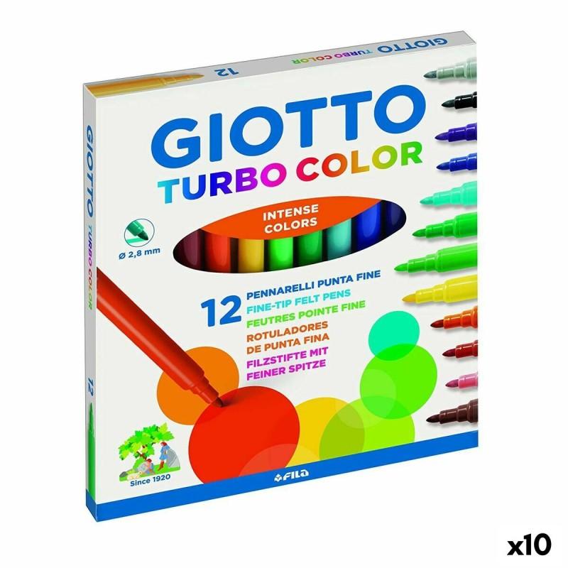 Set de Rotuladores Giotto Turbo Color Multicolor (10 Unidades)