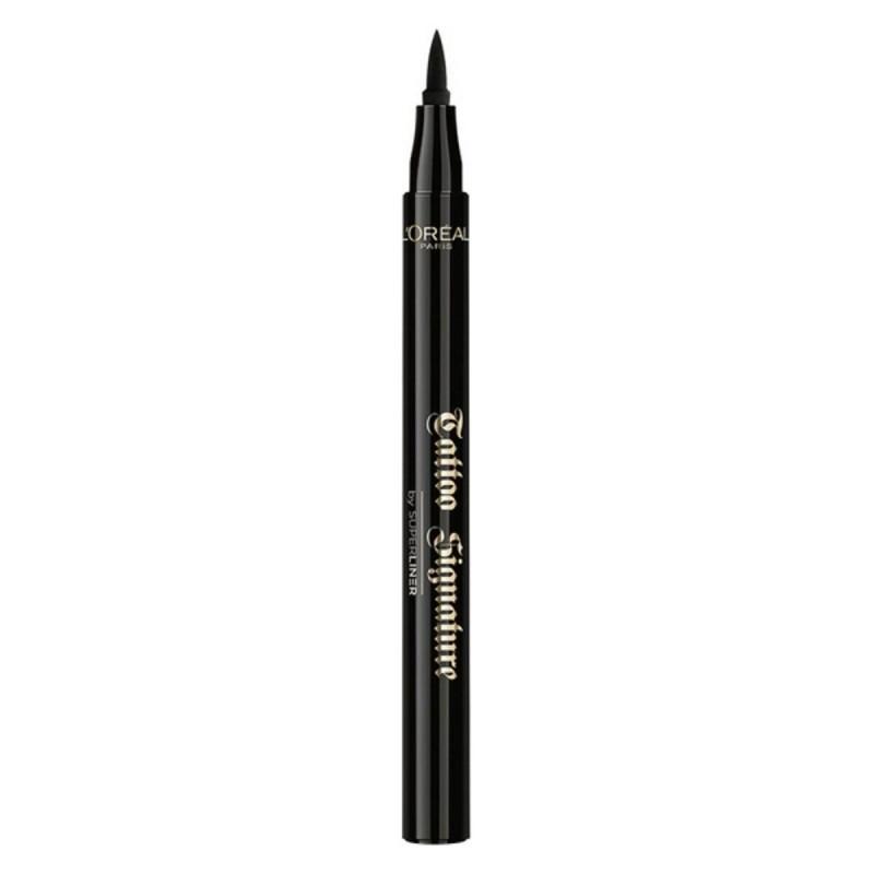 Lápiz de Ojos TATTOO SIGNATURE superliner L'Oreal Make Up Tattoo Signature Nº 01 1 g