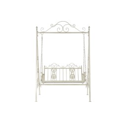 Banco DKD Home Decor Blanco 146 x 86 x 212 cm