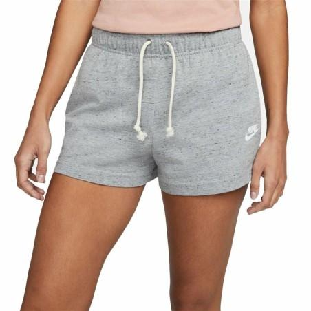 Pantalones Cortos Deportivos para Mujer Nike Sportswear Gym Vintage Gris