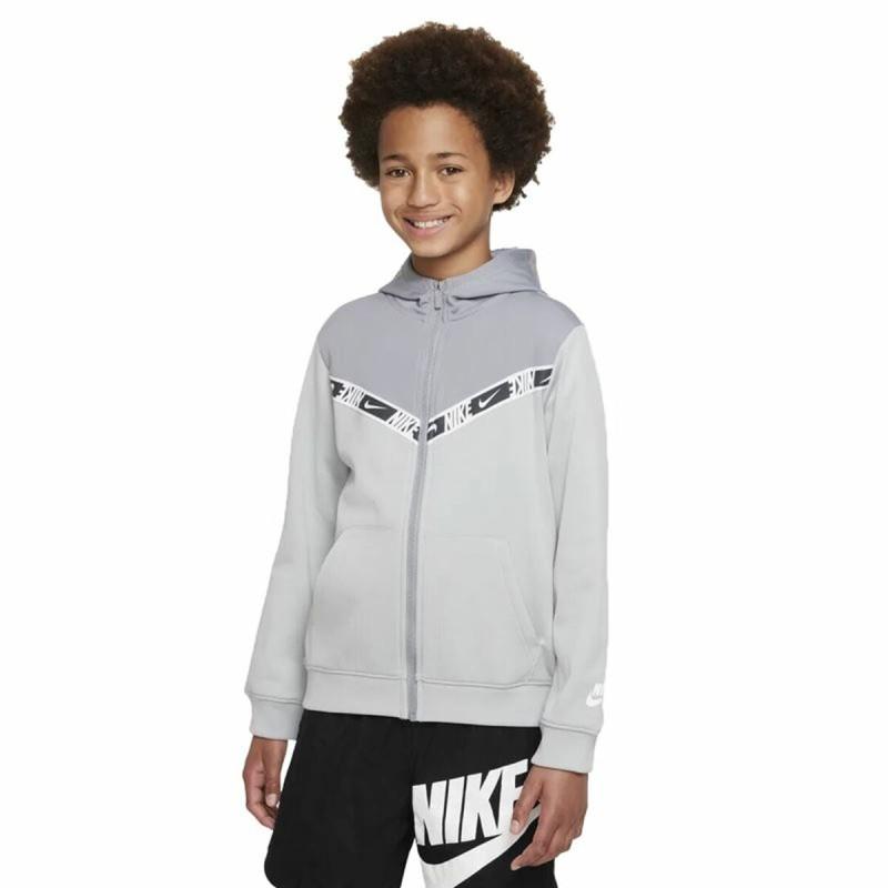 Chaqueta Deportiva para Niños Nike Sportswear Gris