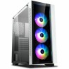 Caja Semitorre ATX DEEPCOOL MATREXX 55 V3 ADD-RGB WH 3F Blanco Negro Multicolor