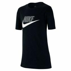 Camiseta de Manga Corta Infantil Nike Sportswear Negro