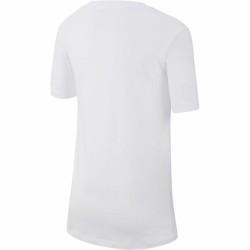 Camiseta de Manga Corta Infantil Nike Sportswear Blanco