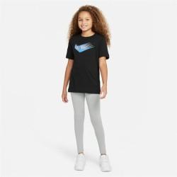 Camiseta de Manga Corta Infantil Nike Sportswear Negro