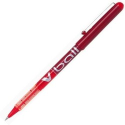 Bolígrafo Pilot BL-VB-5 Rojo 0,3 mm (12 Unidades)