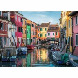 Puzzle Ravensburger 17392 Burano Canal - Venezia 1000 Piezas