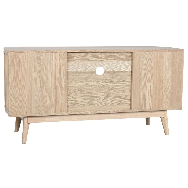 Mueble de TV Home ESPRIT Dorado Natural Ratán Abeto 120 x 40 x 60 cm