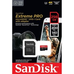 Tarjeta Micro SD SanDisk Extreme PRO 256 GB