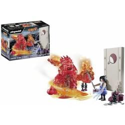 Playset Playmobil 70666 Sasuke vs Itachi 37 Piezas