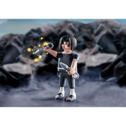 Playset Playmobil 70666 Sasuke vs Itachi 37 Piezas