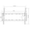 Soporte TV MacLean MC-605 32" 70" 55 kg