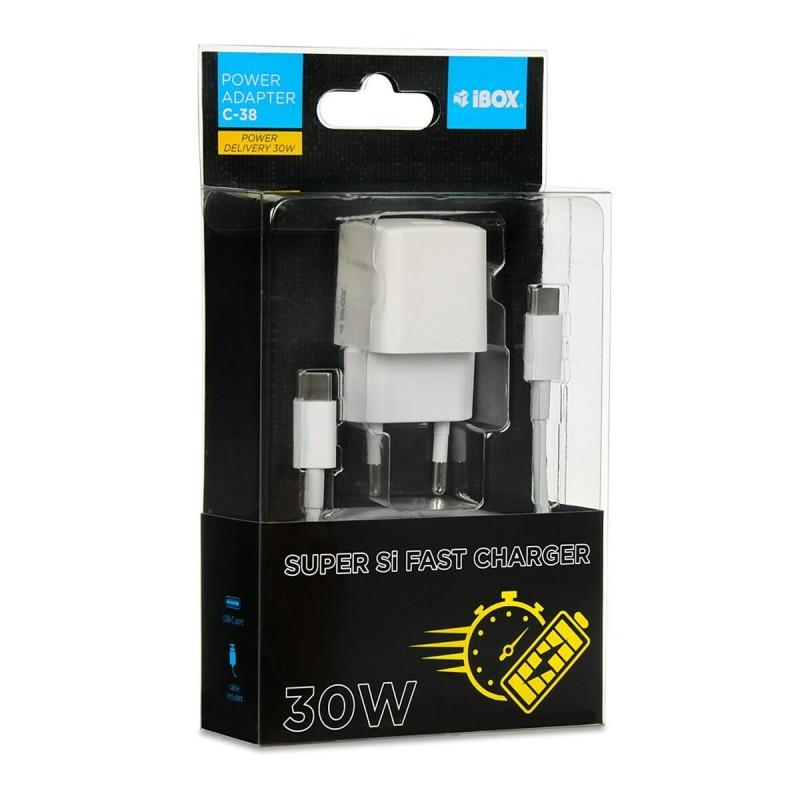 Cargador de Pared Ibox iBOX C-38CW Blanco 30 W