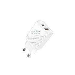 Cargador de Pared Savio LA-04 Blanco 18 W