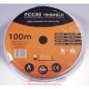 Cable Coaxial Antena TV Libox PCC80 Blanco 100 m