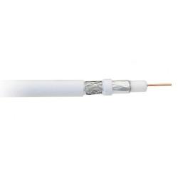 Cable Coaxial Antena TV Libox PCC80 Blanco 100 m