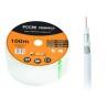 Cable Coaxial Antena TV Libox PCC80 Blanco 100 m