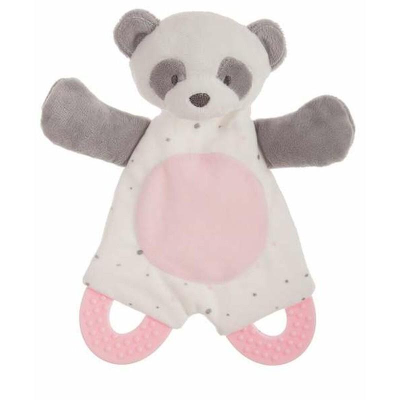 Doudou Baby Rosa 20 cm Mordedor Oso Panda