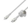 Cable Micro USB Belkin CAA011BT3MWH Blanco 3 m