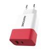 Cargador de Pared Pantone PT-PDAC02R1 Blanco Rojo 15 W