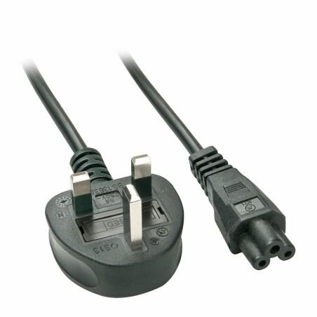 Cable de Alimentación UK/IEC C5 LINDY 30409 2 m