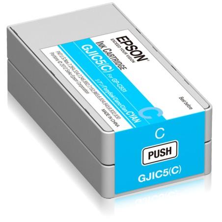 Cartucho de Tinta Original Epson GJIC5C Cian