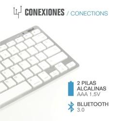 Teclado Bluetooth iggual IGG316788 Español Mono (1 Pieza)