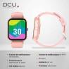 Smartwatch DCU CURVED GLASS PRO Rosa