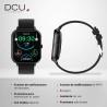 Smartwatch DCU CURVED GLASS PRO 1,83" Negro