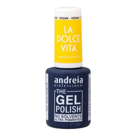 Esmalte de uñas en gel Andreia La Dolce Vita DV4 Canary Yellow 10,5 ml