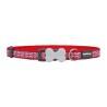 Collar para Perro Red Dingo Union Jack 20-32 cm Rojo