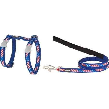 Arnés para Perro Red Dingo US Flag 21-35 cm Azul