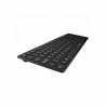 Teclado Bluetooth V7 KW550ESBT Qwerty Español Español Negro