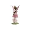 Figura Decorativa Home ESPRIT Rosa 8 x 6 x 18,5 cm