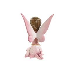 Figura Decorativa Home ESPRIT Rosa Hada 7,5 x 6,5 x 11 cm